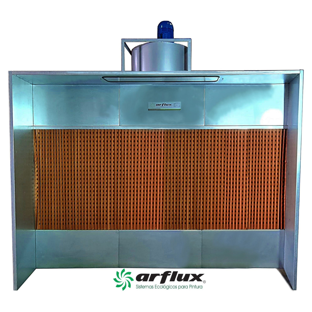 Cabine de Pintura Industrial Líquida Arflux® EcoPaper 3