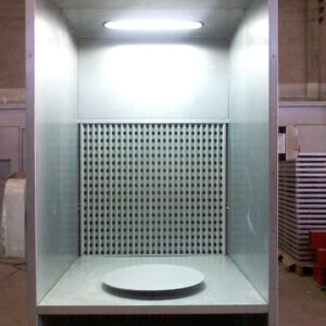 Cabine de Pintura EcoBox com Bancada Giratória